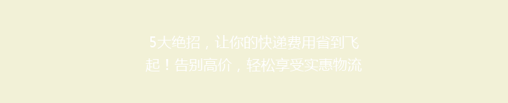 5大绝招，让你的快递费用省到飞起！告别高价，轻松享受实惠物流服务